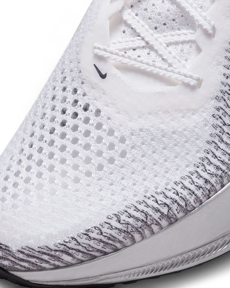Chaussures de running Nike ZoomX Vaporfly Next% 3 Blanc & Gris pour homme