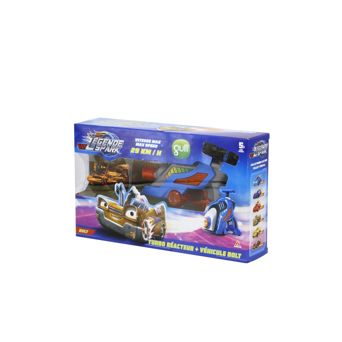 Coffret Lanceur + Véhicule BOLT