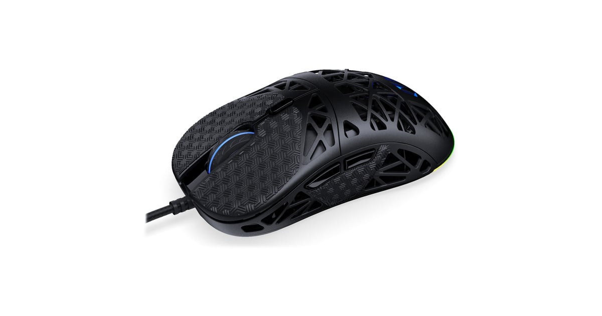 ENDORFYLIV gaming muis  (Zwart, 12.000 DPI, ARGB)