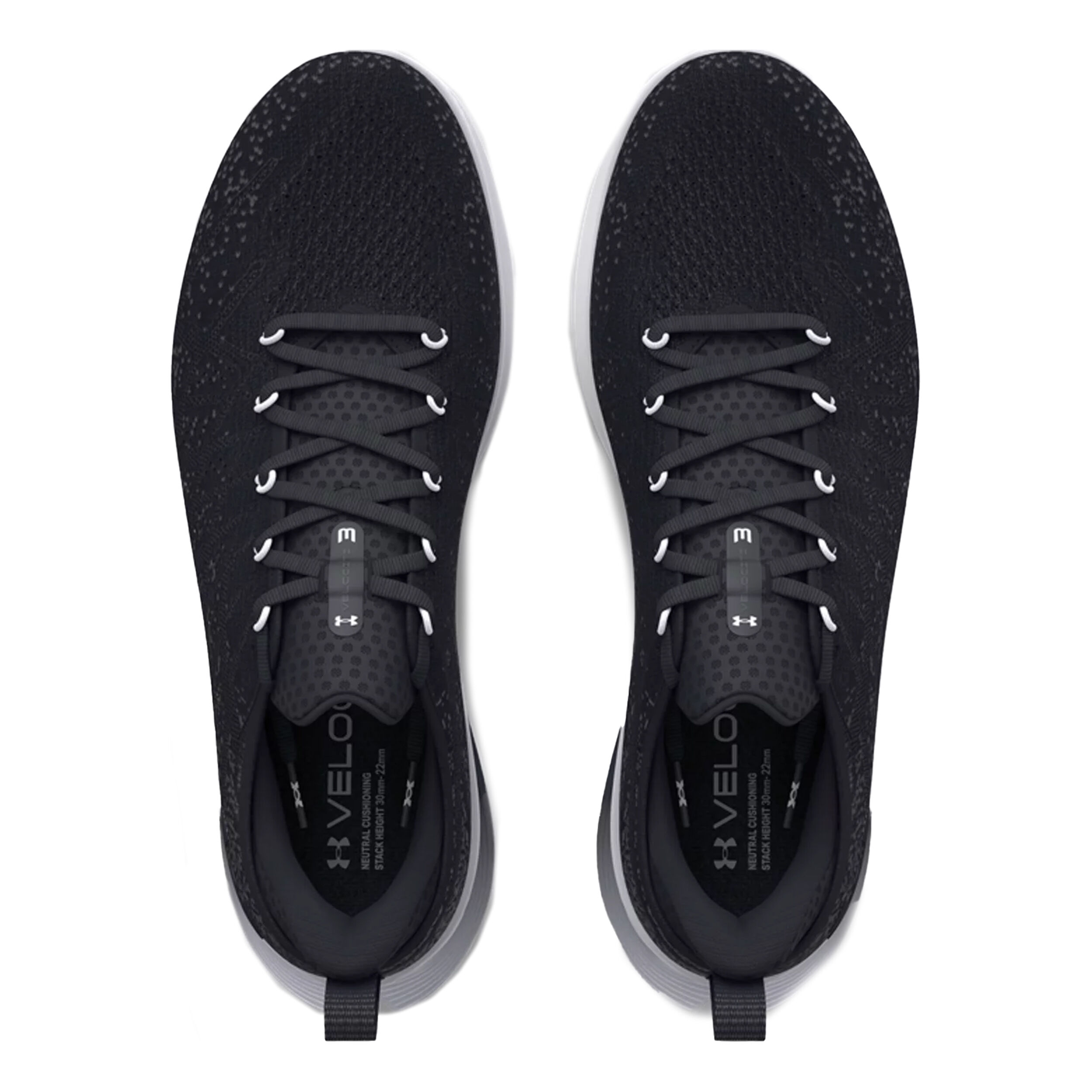 Under Armour Velociti 3 Chaussure De Running Sans Stabilisateurs Hommes - Noir , Blanc