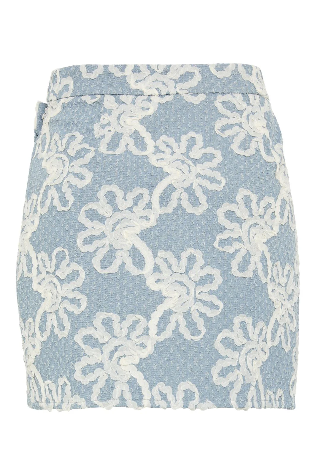 Pieces Pclibbey Mini Denim Skirt