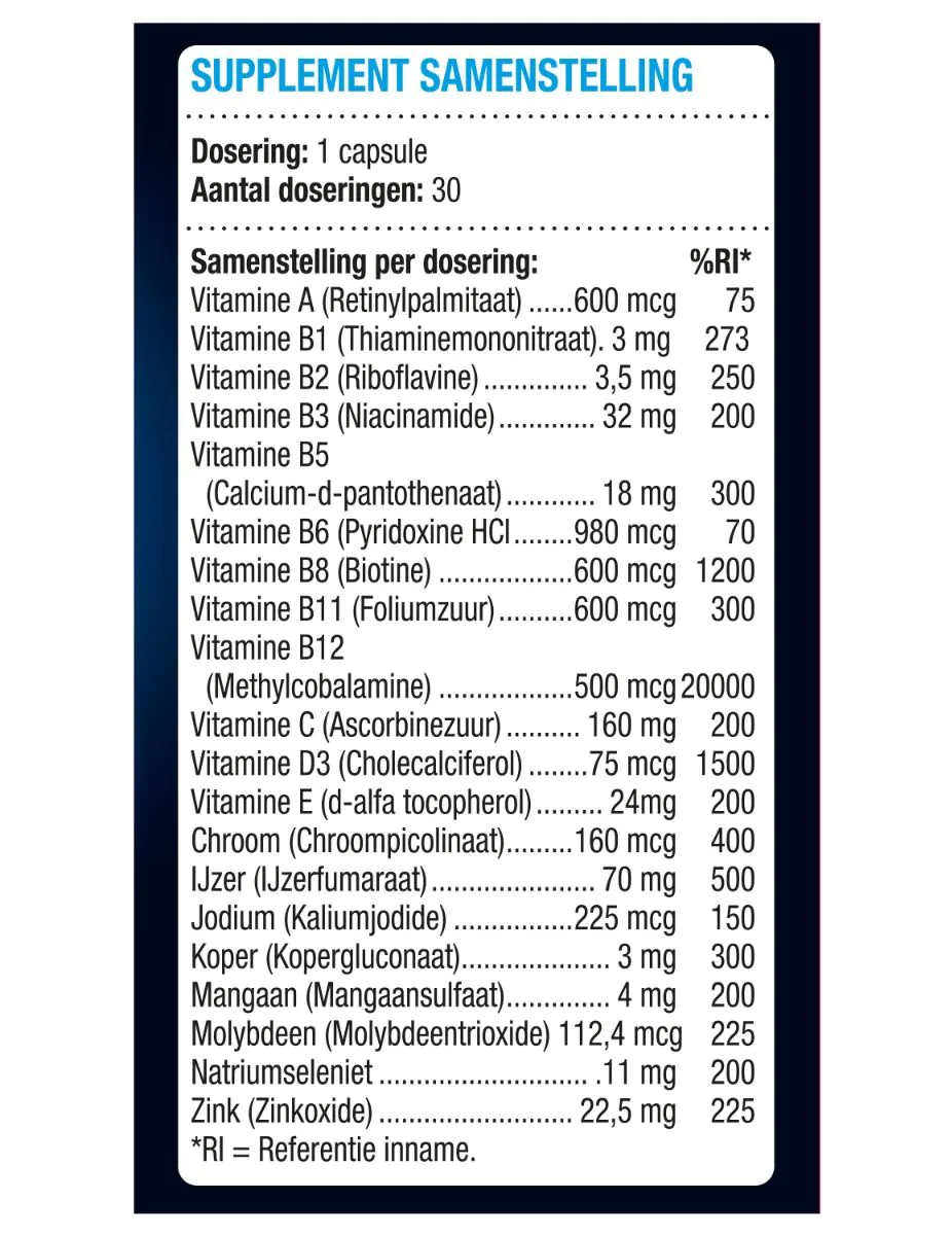 WLS Multi Vitamine Mineralen
