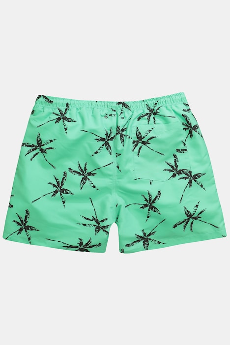 Men+ Badeshorts, Alloverdruck, Elastikbund, bis 8 XL