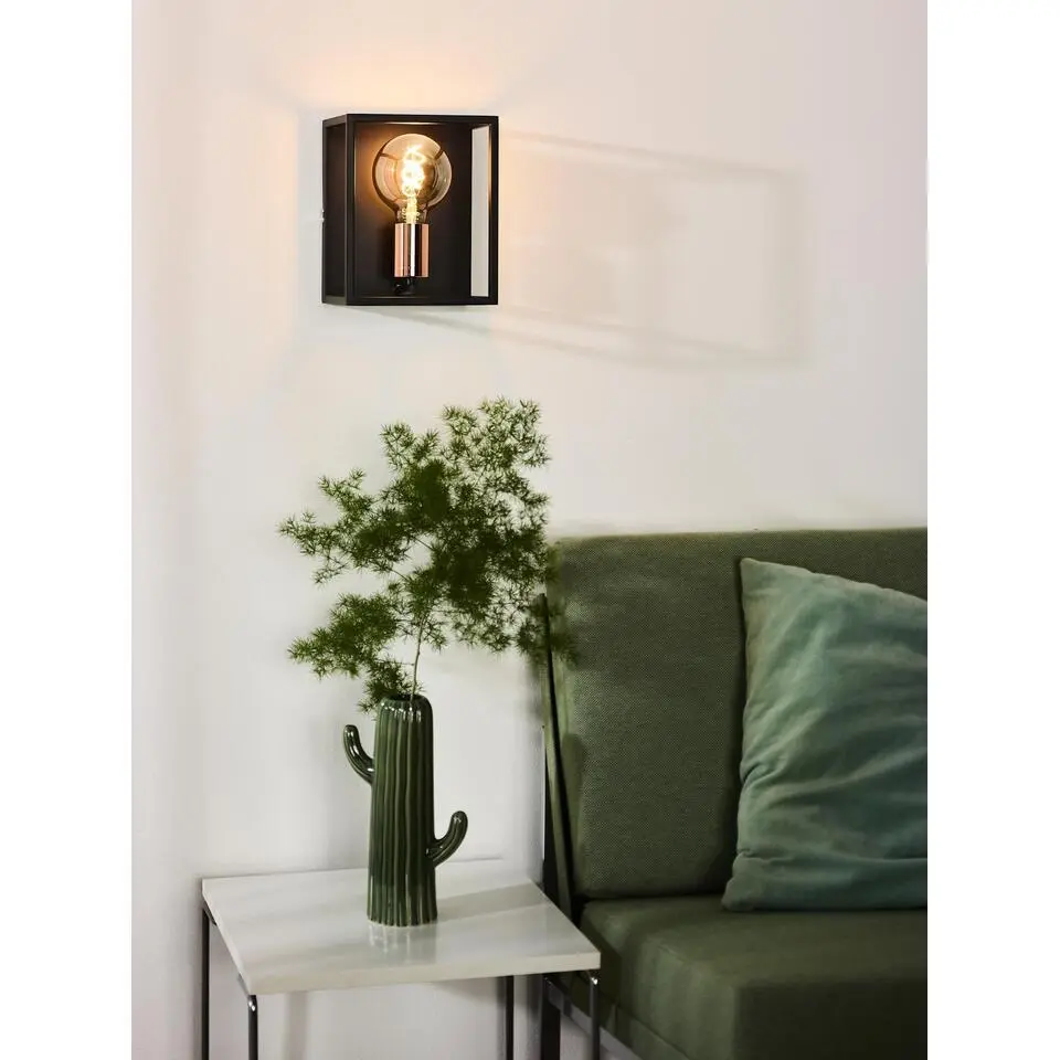 Lucide ARTHUR Wandlamp - Zwart