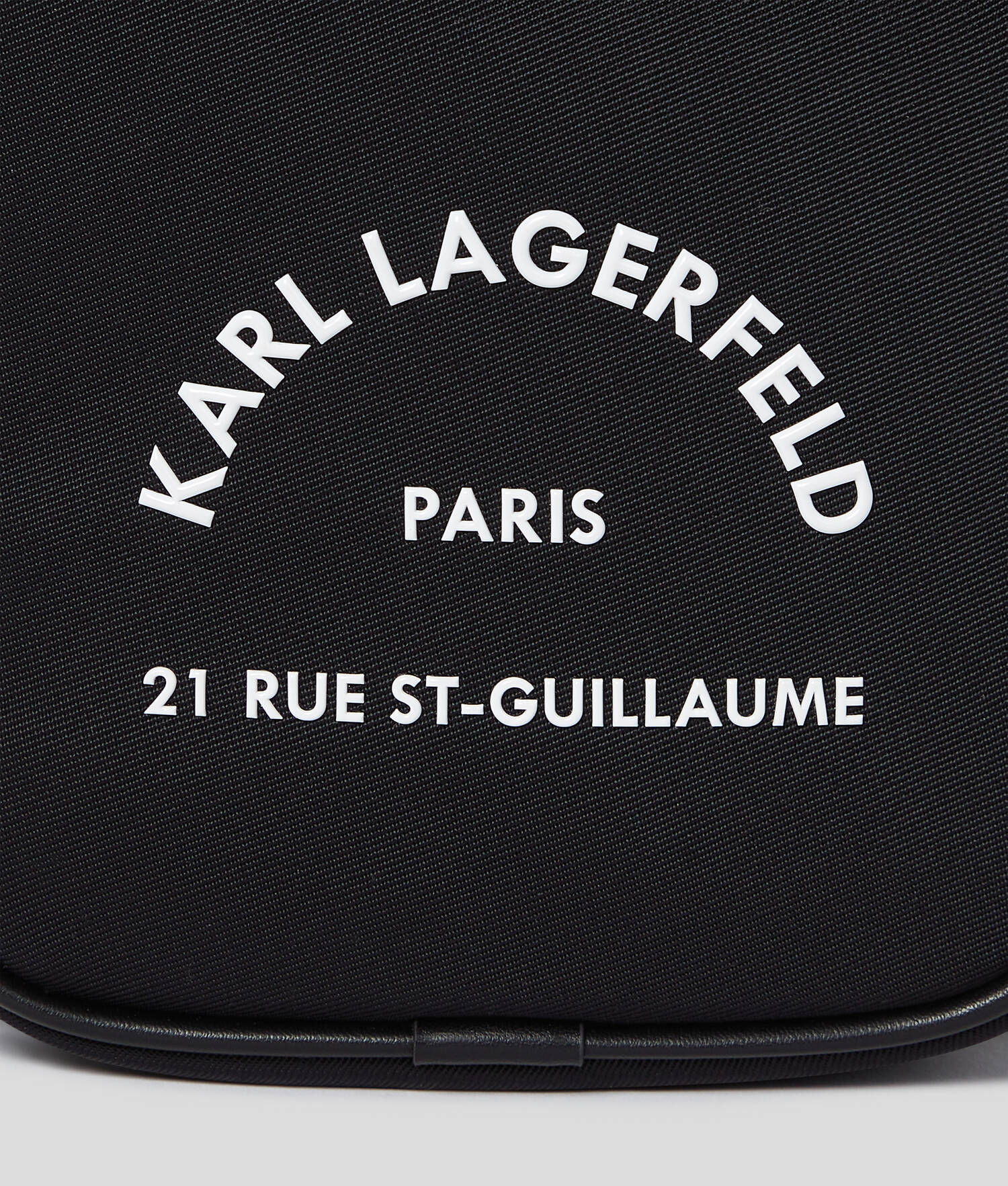 SAC BANDOULIÈRE EN NYLON RUE ST-GUILLAUME - Noir