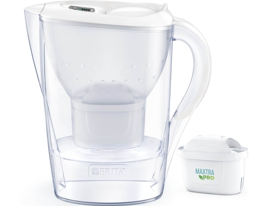 BRITA FRANCE - Carafe Marella blanche 1 cartouche MAXTRA PRO