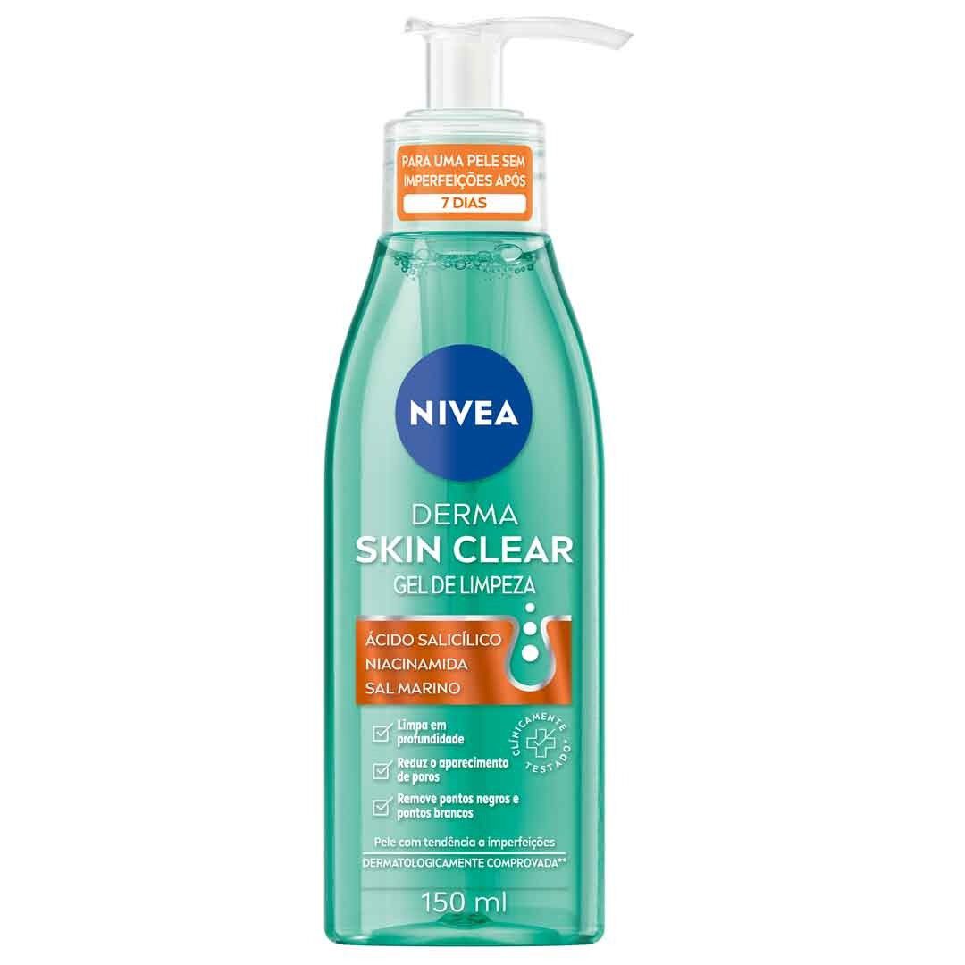 NIVEA  Derma Skin Clear - Gel de Limpeza - 150ml
