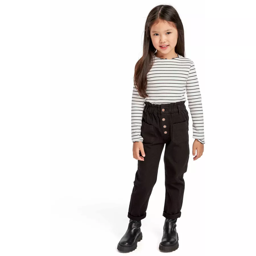 MINOTI Relax-fit-Jeans Denim-Schwarz