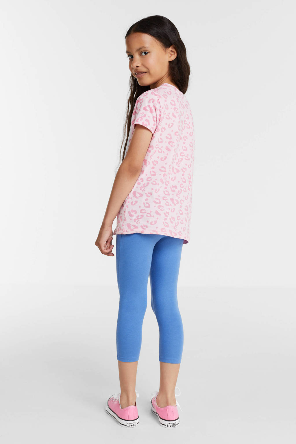 anytime cropped legging blauw