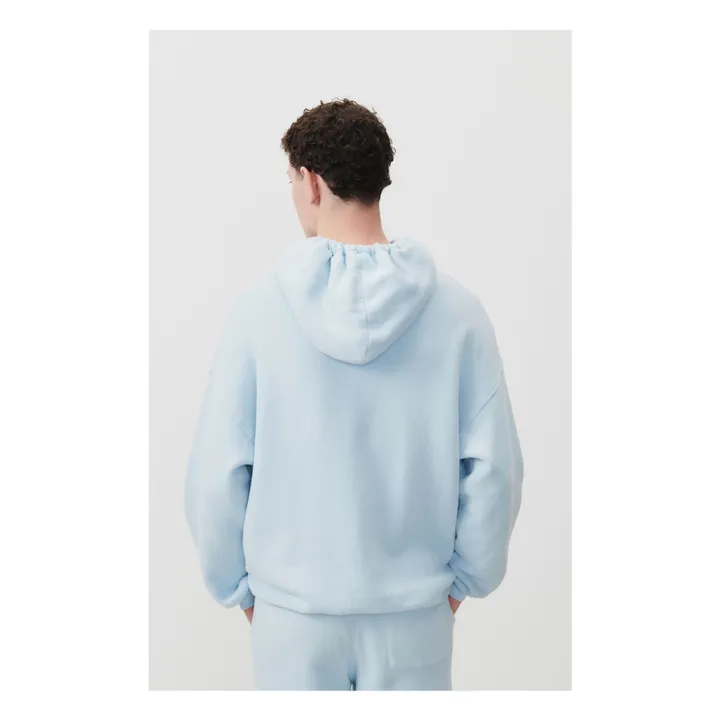 American Vintage Hoodie Izubird | Bleu Clair