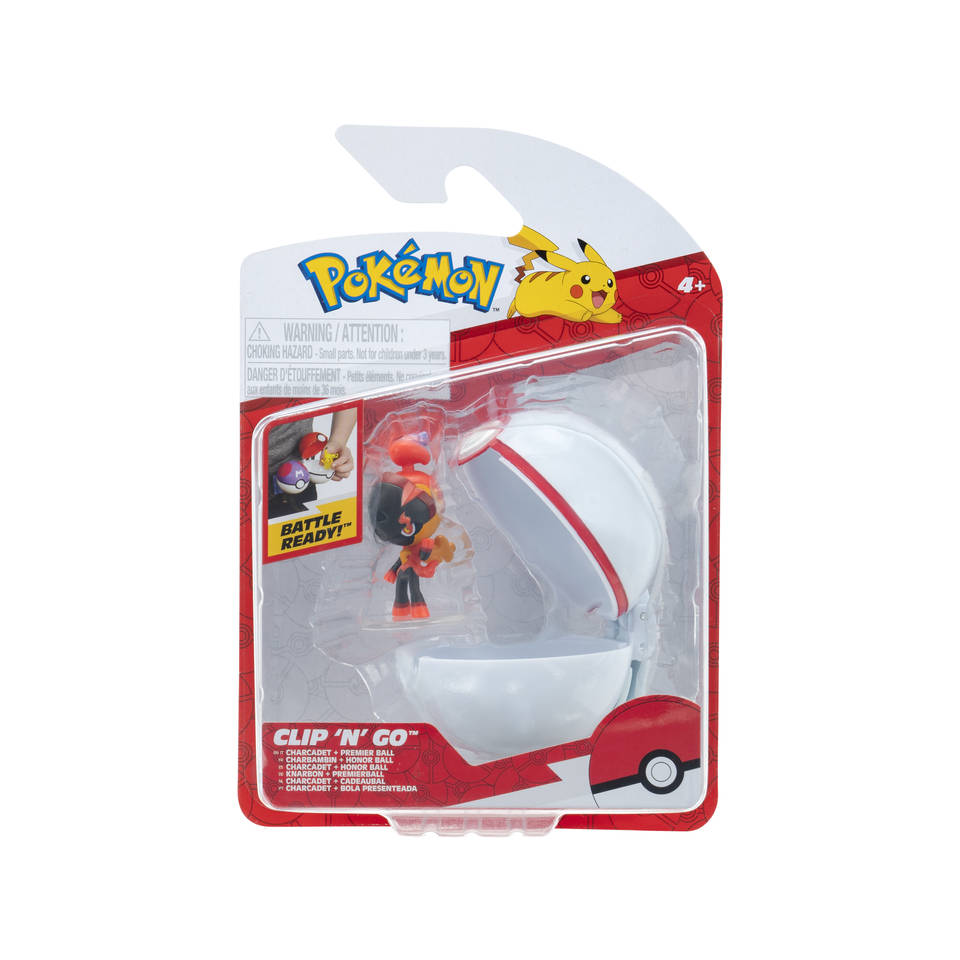 Pokémon Clip 'N Go Charcadet set