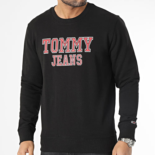 Sweat Crewneck Regular Entry Graphic 6366 Noir