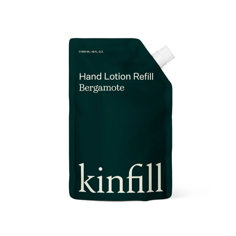 Kinfill  Håndcreme Refill, bergamote - 500ml