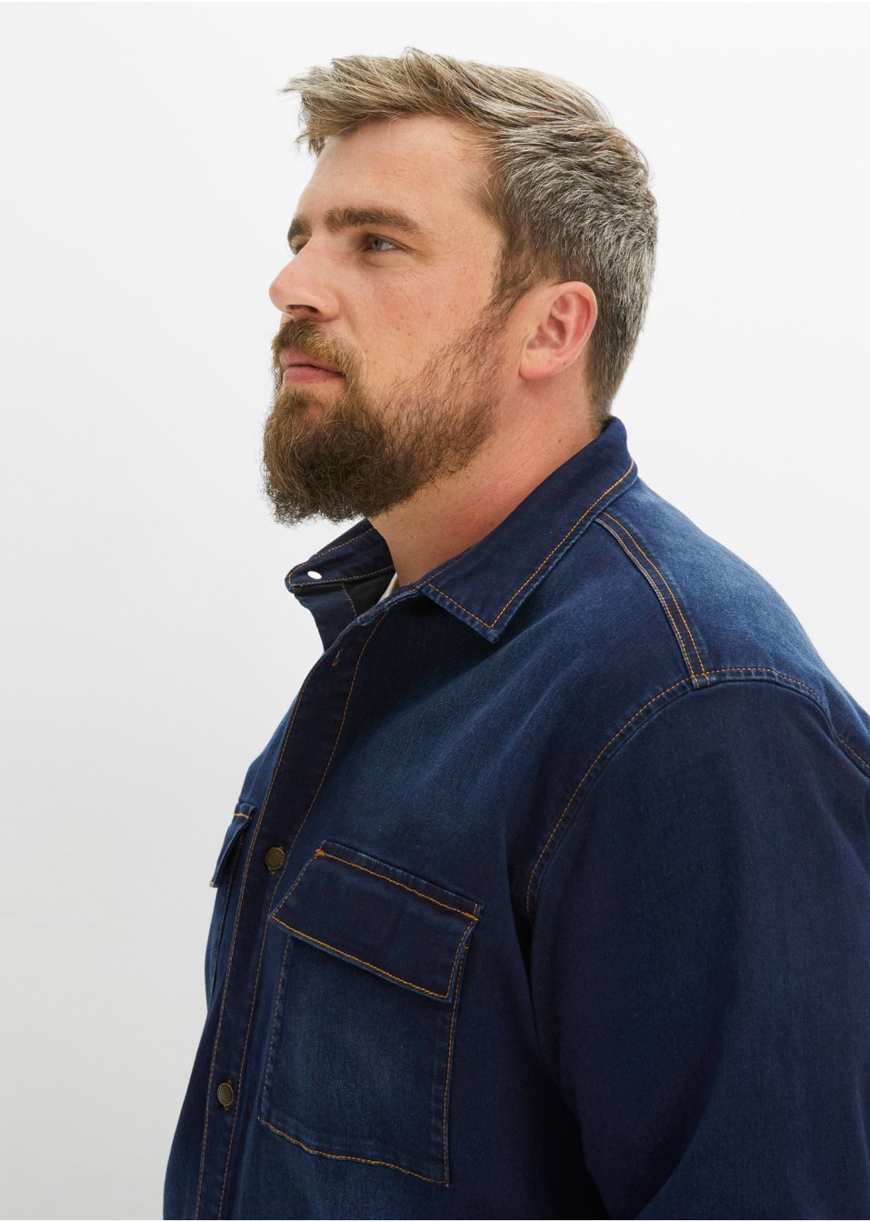 Surchemise en jean, Loose Fit