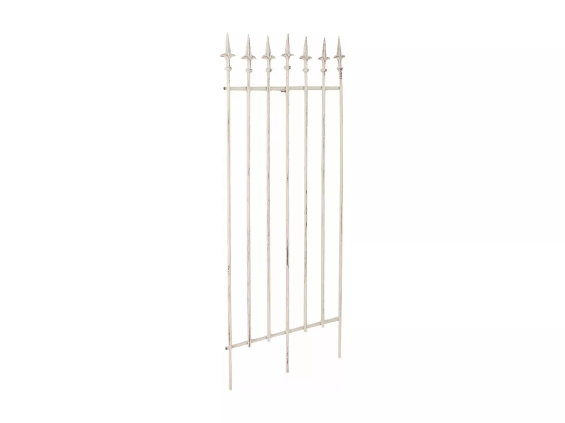 Treillis support pour plantes métal crème 50 x 0.7 x 100 cm 10_0003877