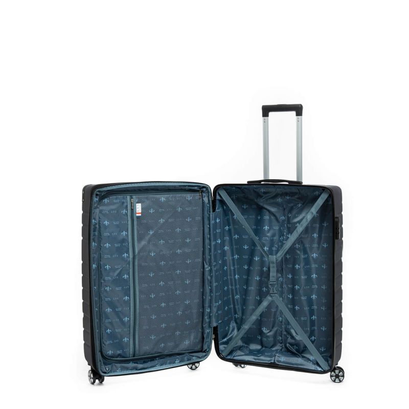 Lot de 3 valises rigides 2123 56, 67 et 77 cm Noir