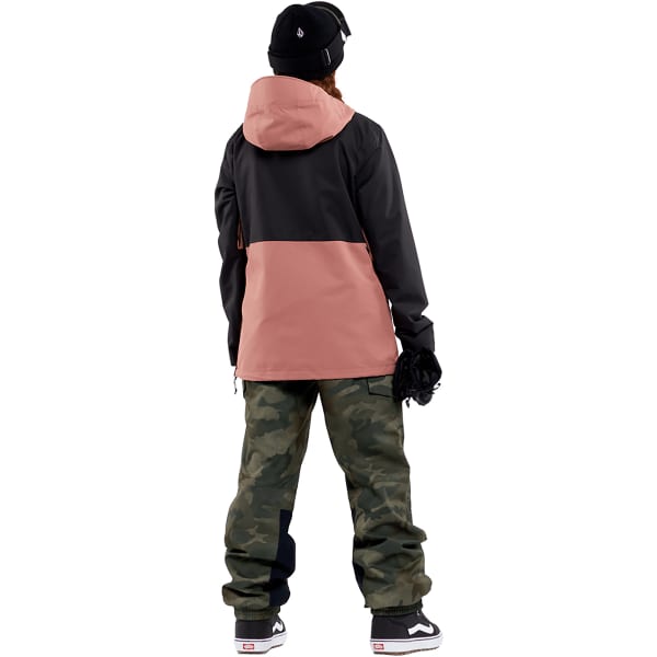 Veste de ski VOLCOM ASHFIELD PULLOVER EARTH PINK