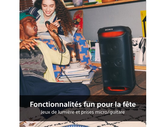 SONY - Enceinte sono portable XV500 Série X - SRSXV500B