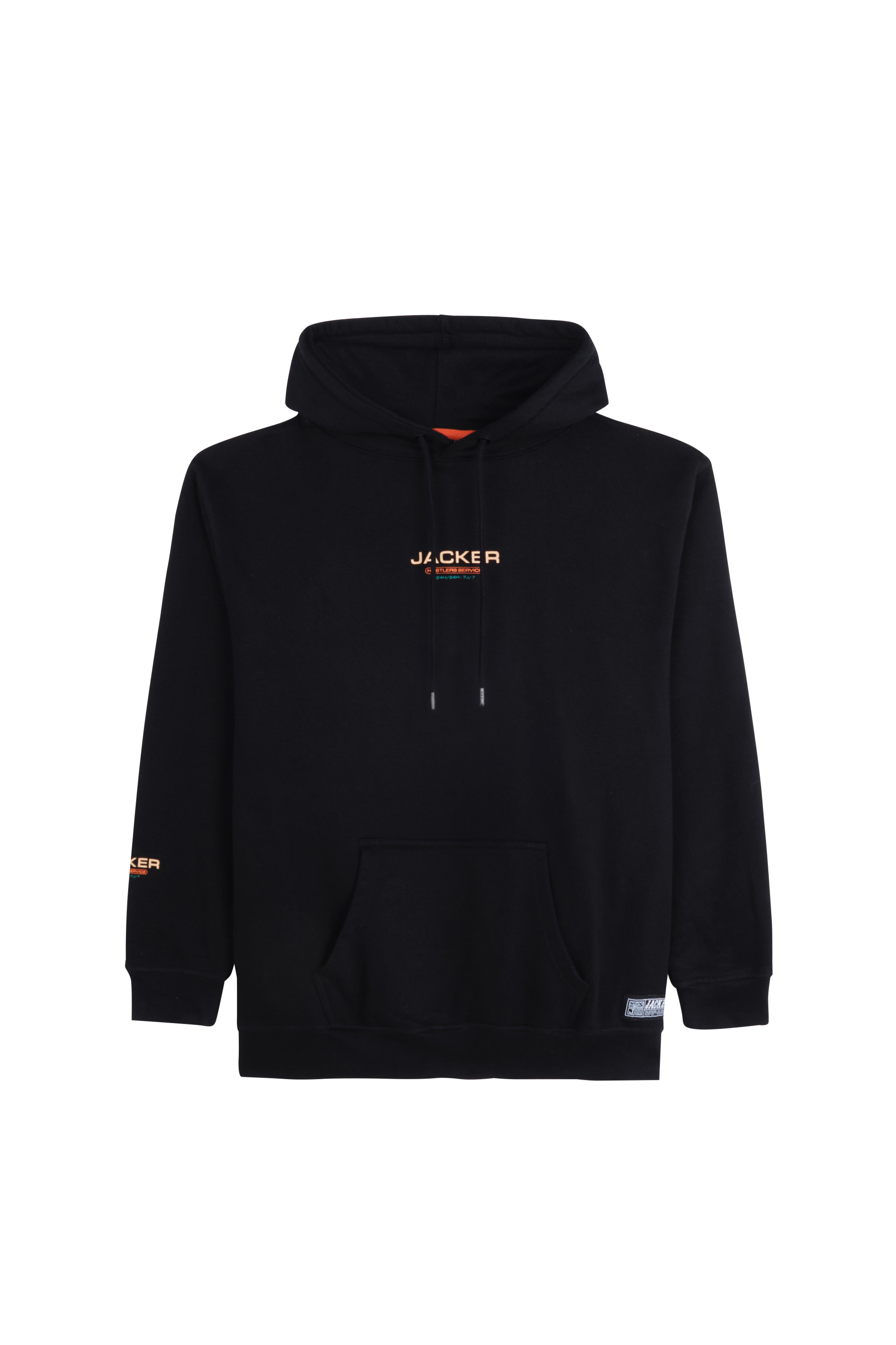 JACKER Hoodie Hustler Service Noir
