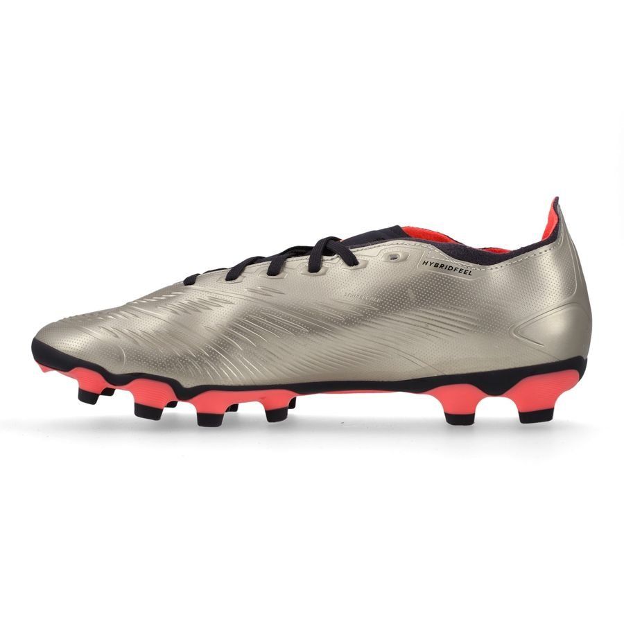 adidas Predator League MG Vivid Horizon - Argenté/Aurora Black/Turbo