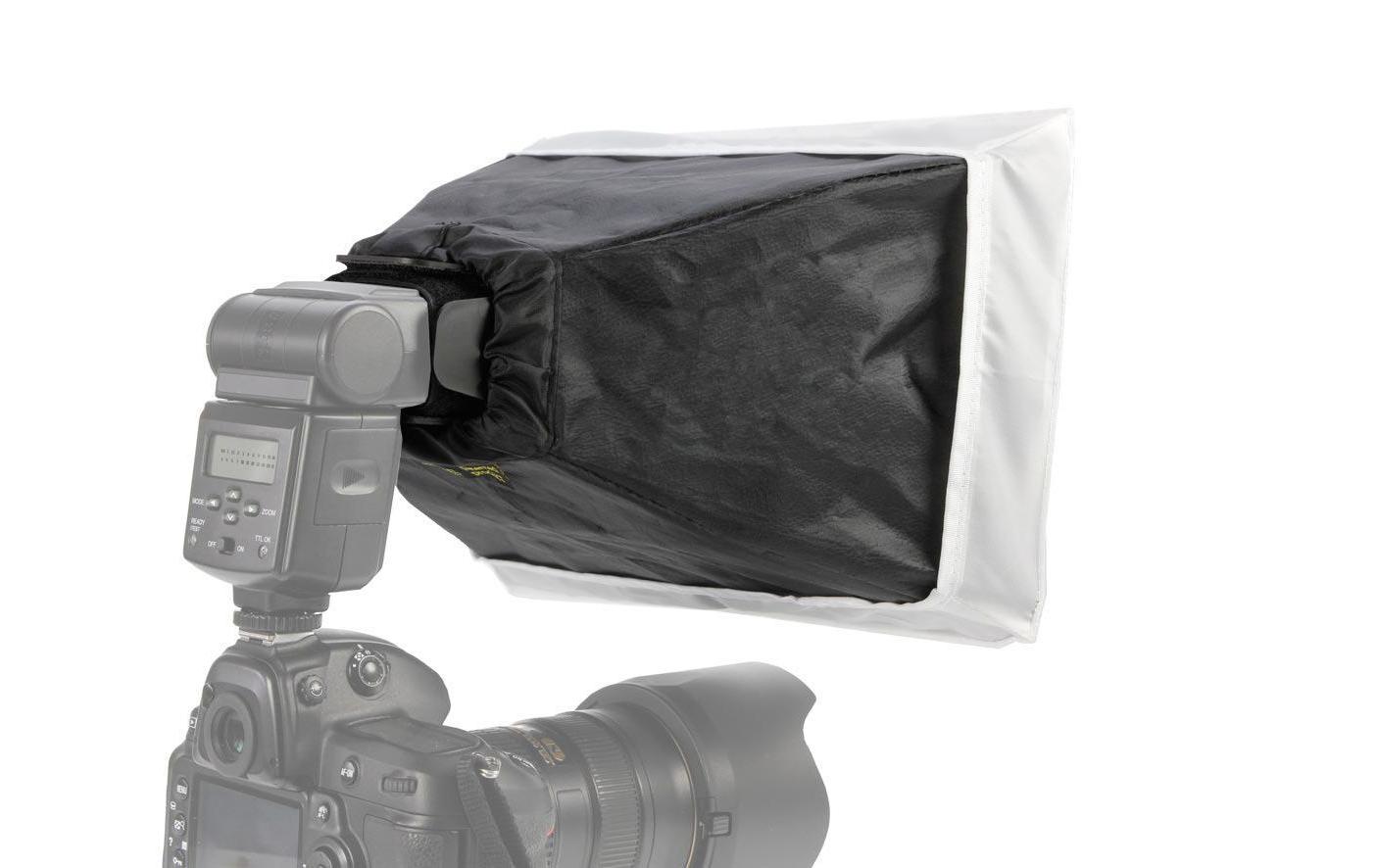Blitzdiffusor QFASB-2030 Quick-FixAufstecksoftbox für Ausleuchtung