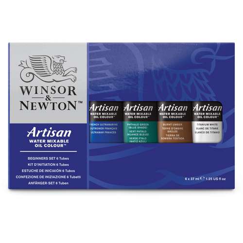 WINSOR & NEWTON™ Artisan™ wasservermalbare Ölfarbe, Einsteiger-Set