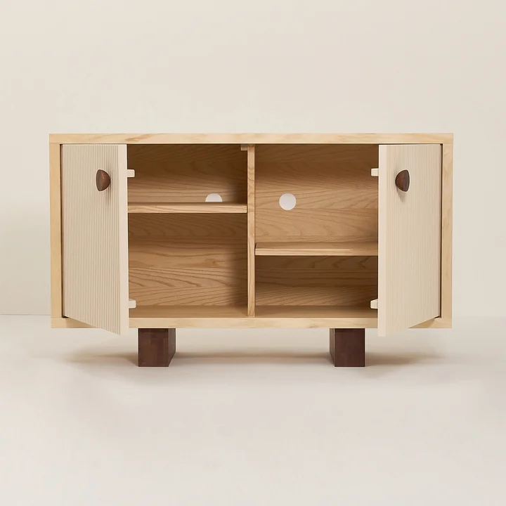 Nobodinoz - Heju Sideboard 70 x 120 cm, Esche natur