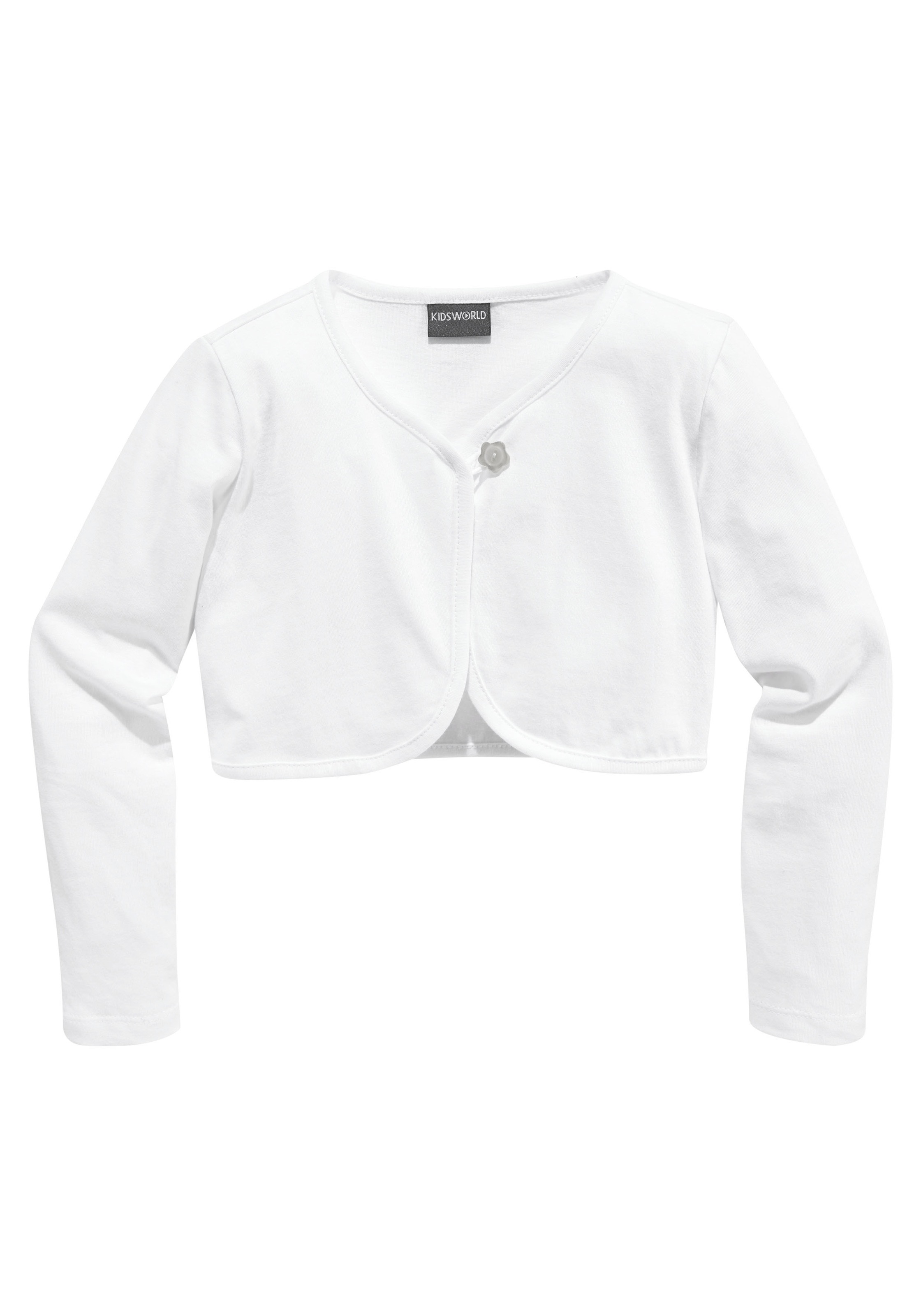 KIDSWORLD Bolero, Kleid & Leggings »3tlg. Set, Komplett Outfit mit Sternenmuster«, 3 Stk. mit niedlicher Bolero-Jacke