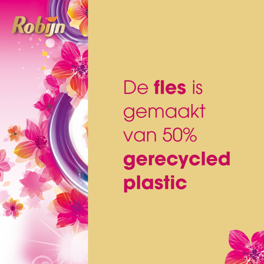 3x Robijn Vloeibaar Wasmiddel Color Pink Sensation 60 Wasbeurten3 liter