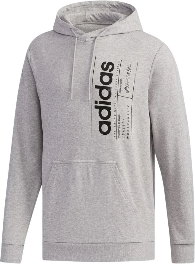 adidas Brilliant Basics Hættetrøje Grå