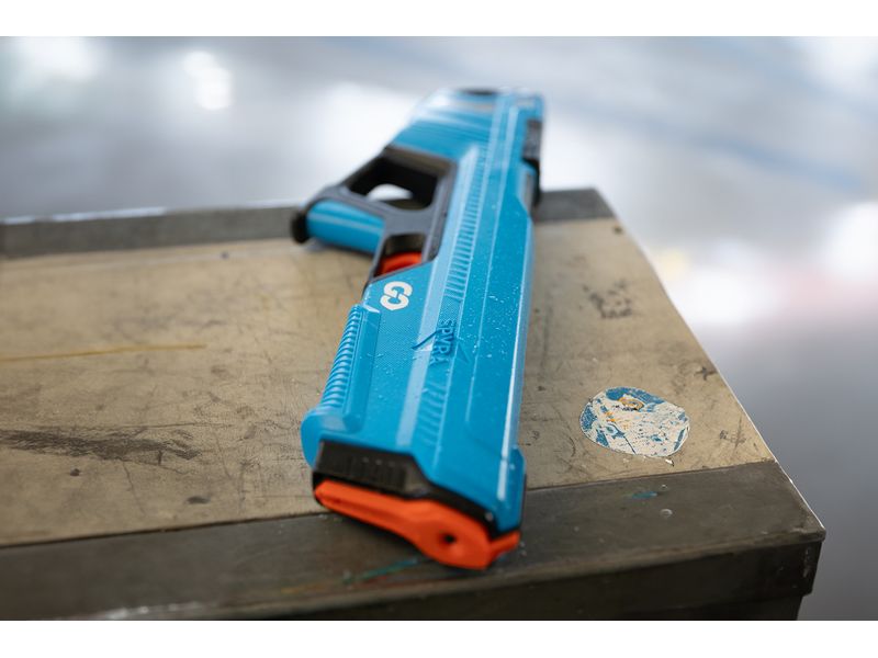 Spyra Wasserpistole SpyraGO blau Wasserblaster für epische Wasserschlacht-Abenteuer