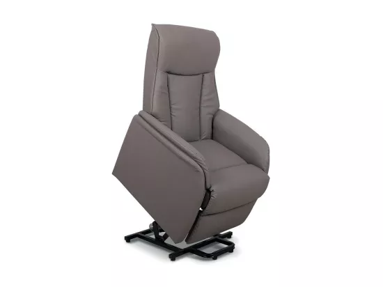 Fauteuil relaxation électrique JUAN coloris taupe
