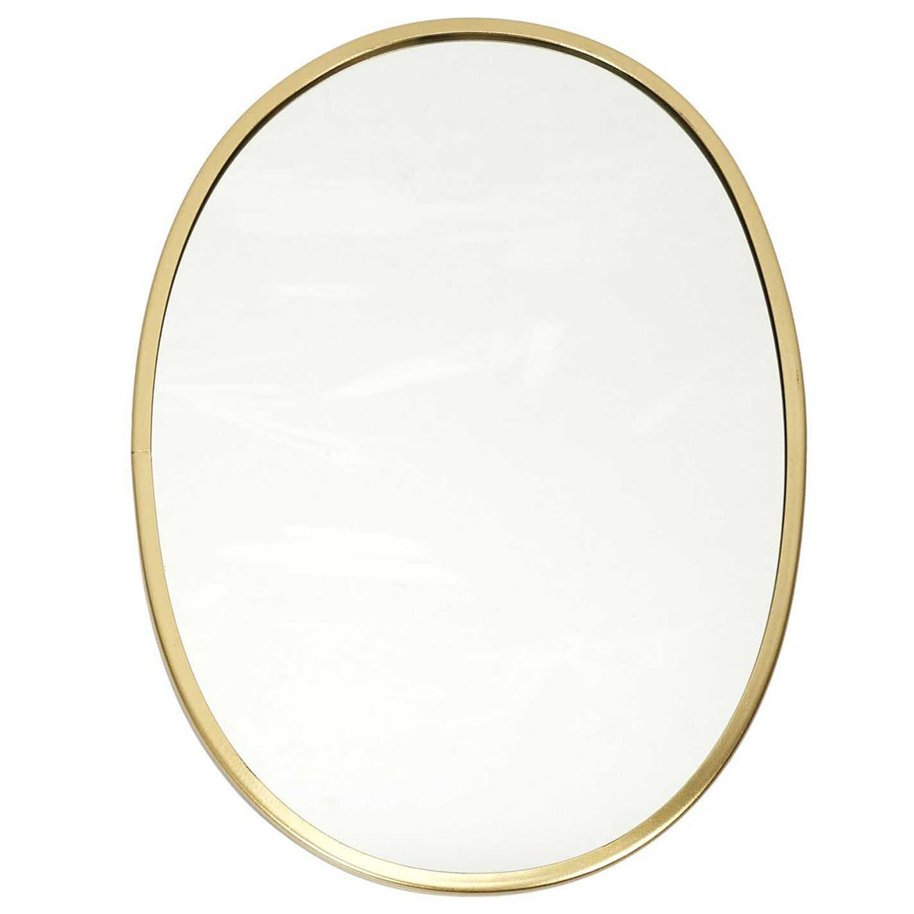 Home Deco Factory 3 Miroirs assortis contour doré - 25x34 cm