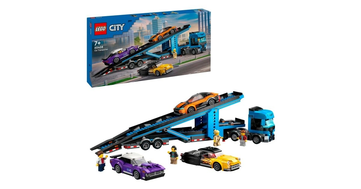 LEGOCity - Transportvoertuig met sportauto's Constructiespeelgoed  (60408)