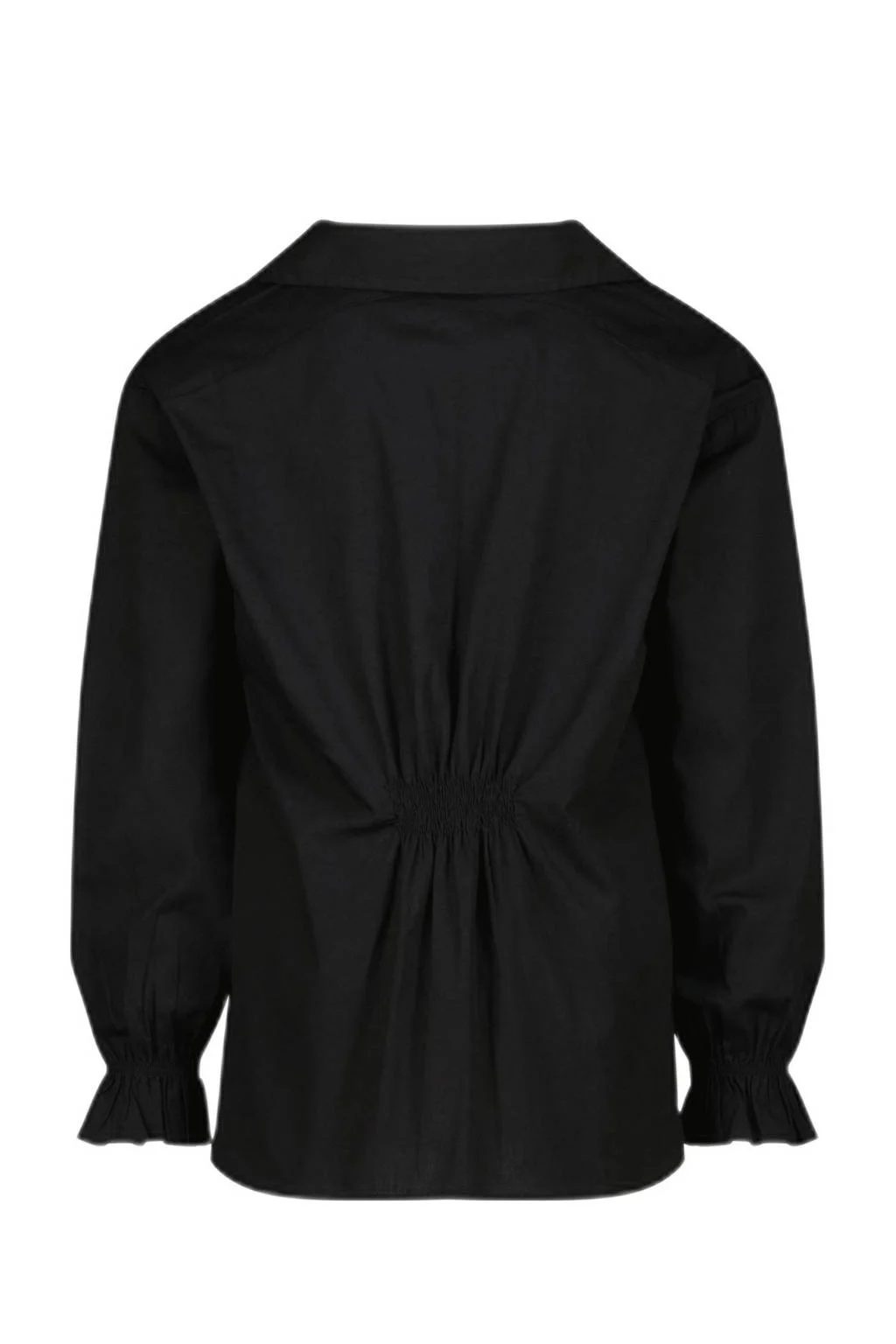 Vingino blouse Lolely met ruches zwart