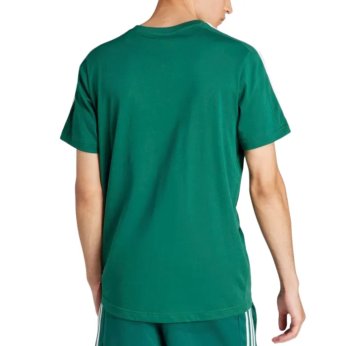 Adidas Essentials Single Jersey 3-Stripes Shirt Heren