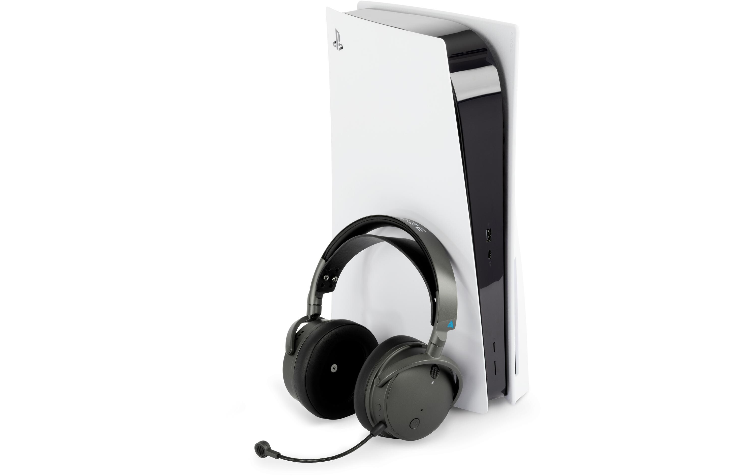 Headset Maxwell für PlayStation Schwarz<br>Drahtloses Gaming-Headset für PlayStation, PC, Mac, iOS, Android