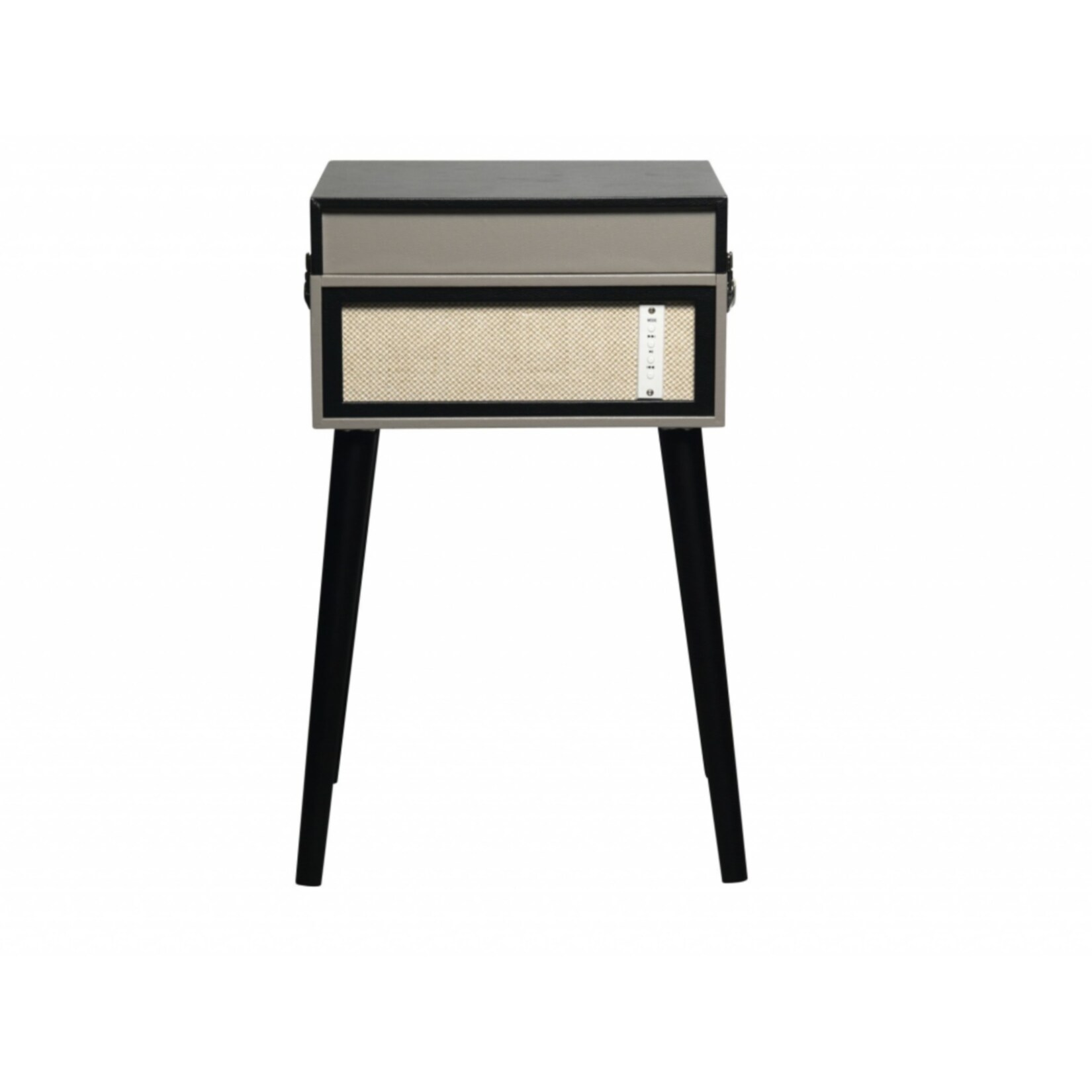 Denver VPL-150BT freistehender Retro Schallplattenspieler mit Bluetooth MP3, USB, Smartphonesteuerung