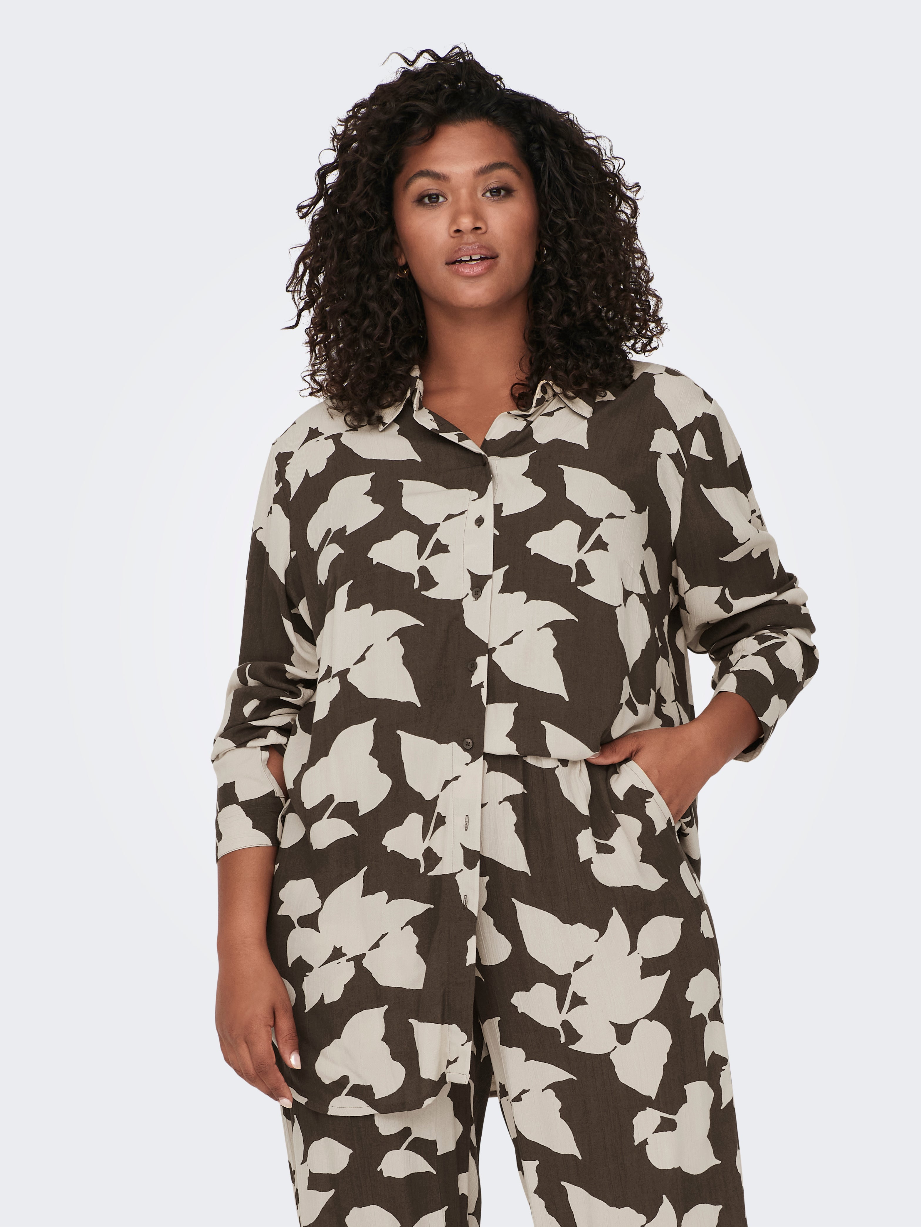 CAREMERSON Hemd Chocolate Brown