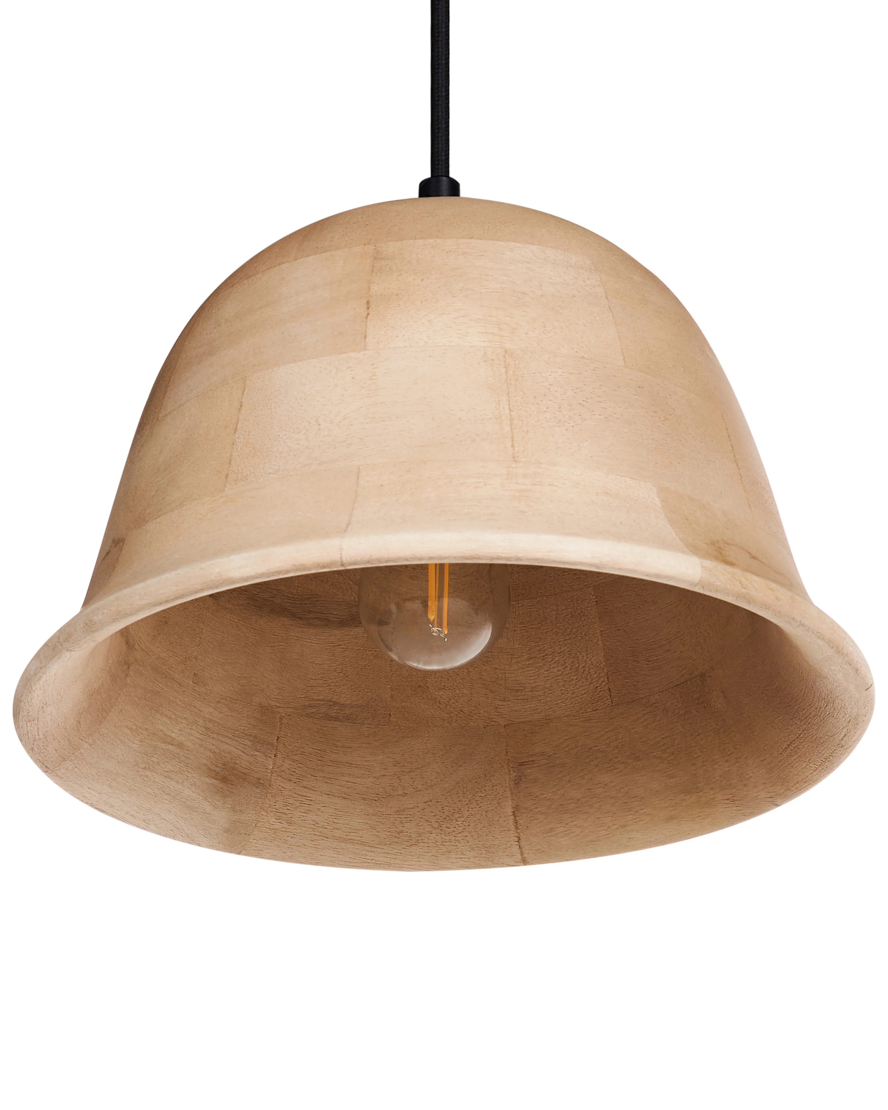 Hanglamp GOIKA Mangohout Lichtbruin