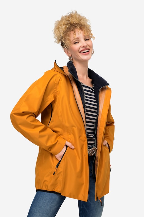 Funktions-Jacke, Kapuze, Zipptaschen