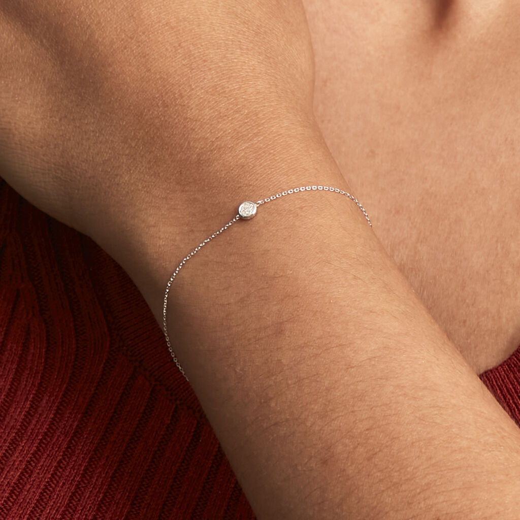 Bracelet Violanda Or Blanc Diamant