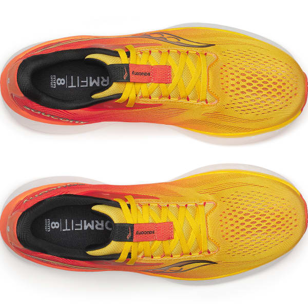 Chaussure running SAUCONY SAUCONY RIDE 18 POLLEN/PEPPER