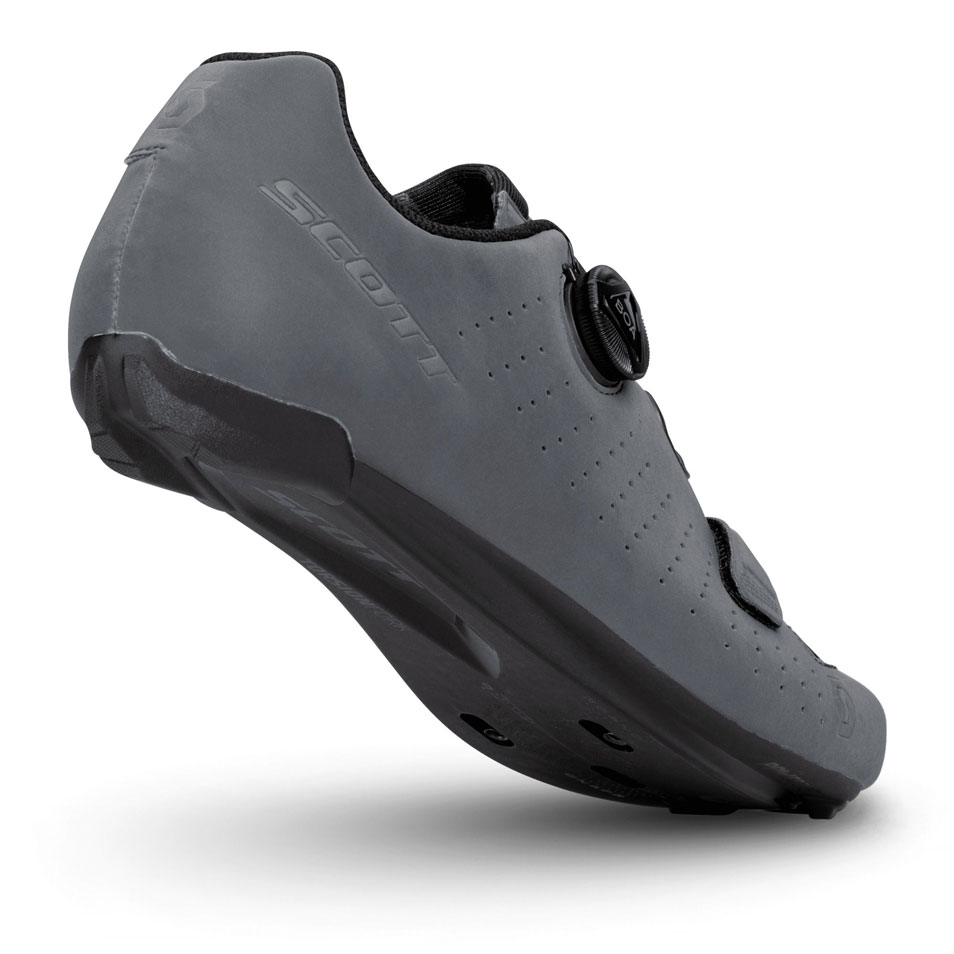 Scott Comp Boa Landevejssko Grey Reflective/Black