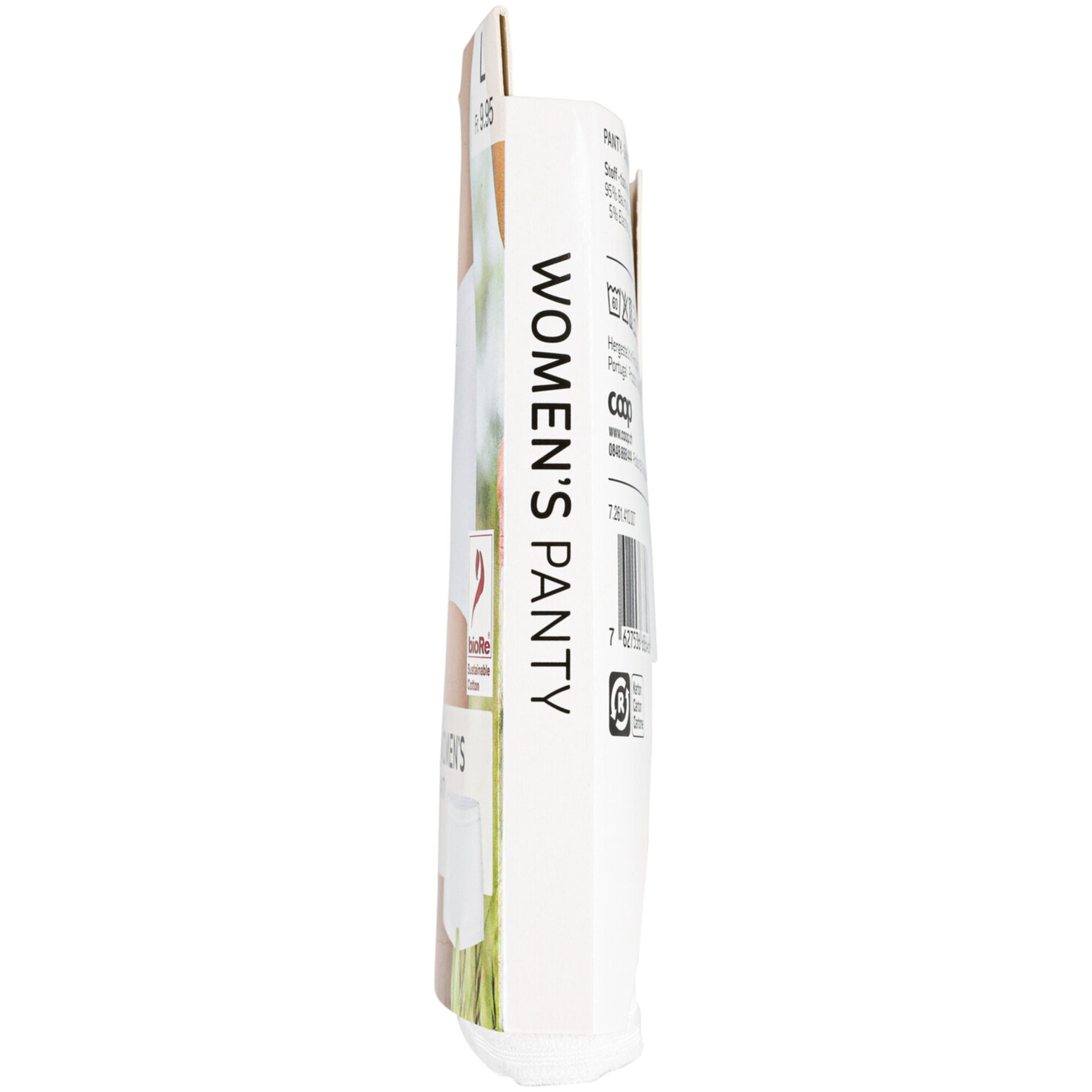 Naturaline TextilDamen Panty weiss L