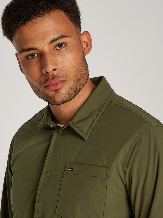 Tommy Hilfiger Hemdjacke »LW PACKABLE SHIRT JACKET« mit Brusttasche
