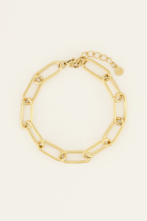 Armband met ovale schakels