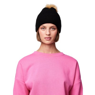 Bonnet femme Pcbina Hood W Fold Up Noos Bc NOIR PIECES