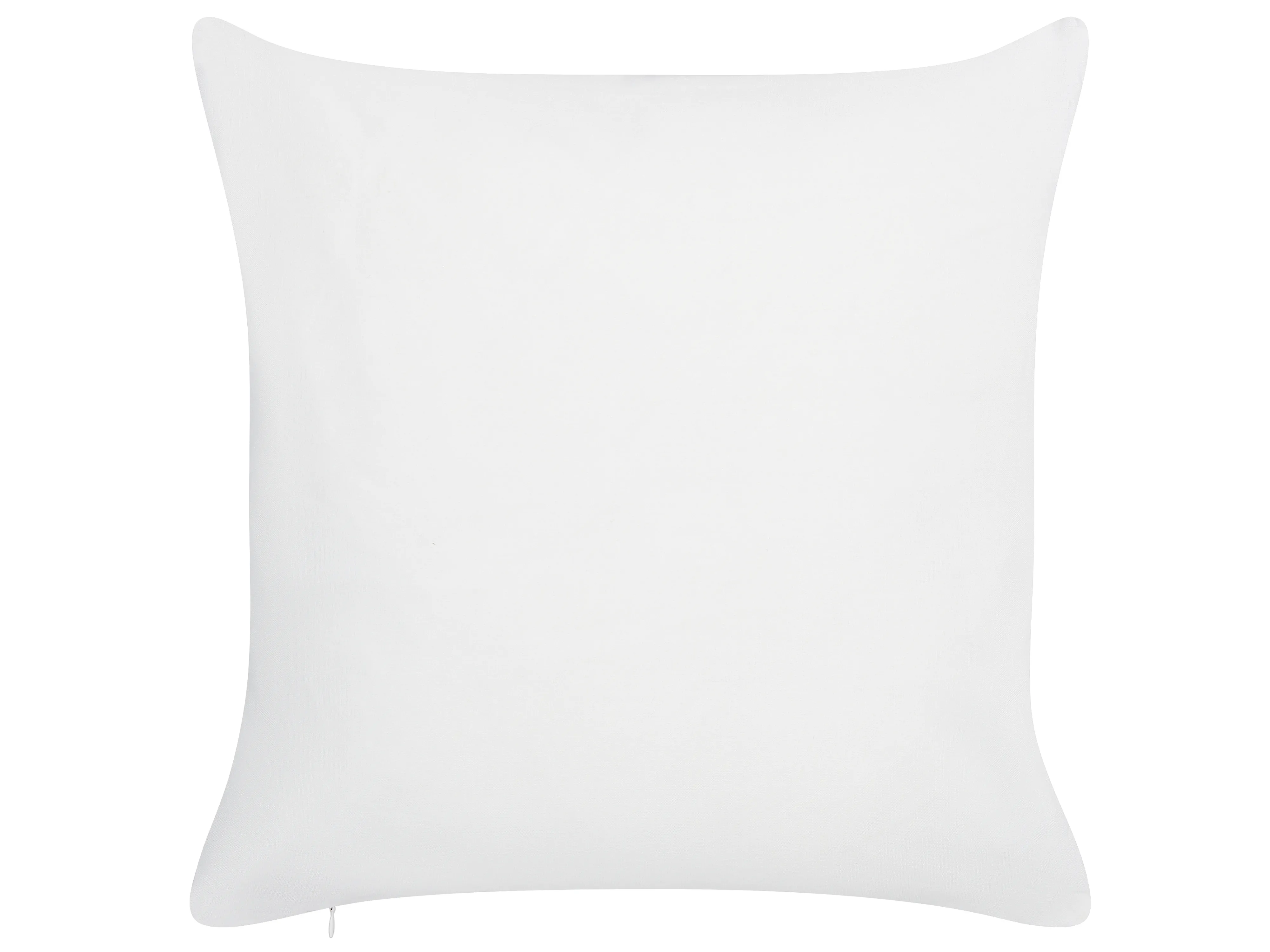 Set van 2 tuinkussens VALLORIA bloempatroon 45 x 45 cm Blauw