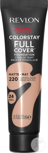 Revlon Colorstay Full Cover Fond De Teint N°220 Natural Beige Tube 30ml